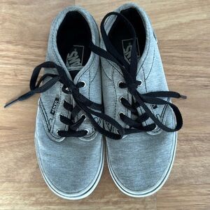 Kids Vans Gray & Black Sneakers